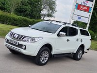 USED 2015 65 MITSUBISHI L200 2.4 DI-D 4X4 BARBARIAN DCB 178 BHP ** NO VAT * CANOPY + SAT NAV