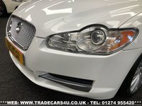 USED 2011 K JAGUAR XF JAGUAR XF 3.0D V6 AUTO PREMIUM LUXURY DIESEL IN POLARIS WHITE FREE UK DELIVERY*VIDEO AVAILABLE* FINANCE ARRANGED* PART EX*HPI CLEAR
