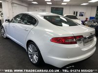 USED 2011 K JAGUAR XF JAGUAR XF 3.0D V6 AUTO PREMIUM LUXURY DIESEL IN POLARIS WHITE FREE UK DELIVERY*VIDEO AVAILABLE* FINANCE ARRANGED* PART EX*HPI CLEAR
