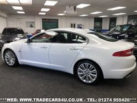 USED 2011 K JAGUAR XF JAGUAR XF 3.0D V6 AUTO PREMIUM LUXURY DIESEL IN POLARIS WHITE FREE UK DELIVERY*VIDEO AVAILABLE* FINANCE ARRANGED* PART EX*HPI CLEAR