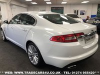USED 2011 K JAGUAR XF JAGUAR XF 3.0D V6 AUTO PREMIUM LUXURY DIESEL IN POLARIS WHITE FREE UK DELIVERY*VIDEO AVAILABLE* FINANCE ARRANGED* PART EX*HPI CLEAR