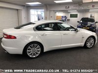USED 2011 K JAGUAR XF JAGUAR XF 3.0D V6 AUTO PREMIUM LUXURY DIESEL IN POLARIS WHITE FREE UK DELIVERY*VIDEO AVAILABLE* FINANCE ARRANGED* PART EX*HPI CLEAR