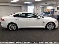 USED 2011 K JAGUAR XF JAGUAR XF 3.0D V6 AUTO PREMIUM LUXURY DIESEL IN POLARIS WHITE FREE UK DELIVERY*VIDEO AVAILABLE* FINANCE ARRANGED* PART EX*HPI CLEAR