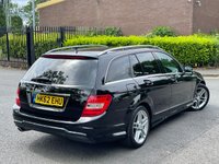 USED 2013 62 MERCEDES-BENZ C CLASS 2.1 C220 CDI BLUEEFFICIENCY AMG SPORT 5d 168 BHP 