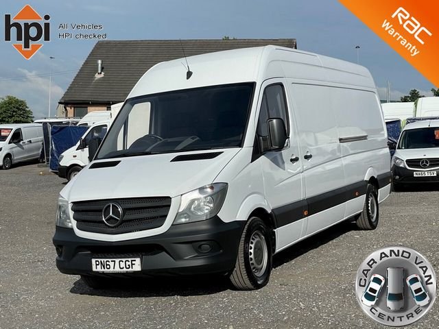 2017 67 Mercedes-Benz Sprinter 2.1 314 CDI 140 BHP EURO 6 LWB FACELIFT
