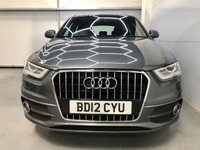 USED 2012 12 AUDI Q3 2.0 TDI S LINE 5d 138 BHP Over &pound;3000 Extras - Sat Nav!