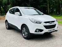 USED 2013 63 HYUNDAI IX35 1.7 SE NAV CRDI 5d 114 BHP SAT NAV - REVERSE CAMERA & SENSORS - HEATED SEATS!