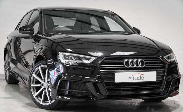 2017 17 Audi A3 1.4 TFSI BLACK EDITION 4d 148 BHP