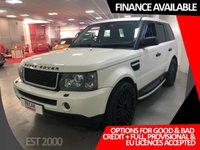 USED 2009 P LAND ROVER RANGE ROVER SPORT 2.7 TDV6 SPORT HSE 5d 188 BHP * PRIVACY  GLASS * PARKING SENSORS * CLIMATE CONTROL * 22 INCH ALLOY WHEELS * FRESH MOT*