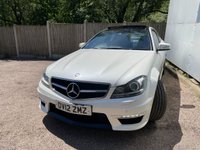 USED 2012 12 MERCEDES-BENZ C CLASS 6.2 C63 AMG EDITION 125 2d AUTO 457 BHP 