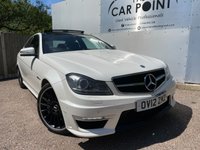 USED 2012 12 MERCEDES-BENZ C CLASS 6.2 C63 AMG EDITION 125 2d AUTO 457 BHP 