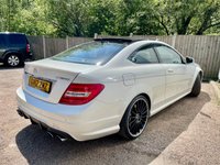 USED 2012 12 MERCEDES-BENZ C CLASS 6.2 C63 AMG EDITION 125 2d AUTO 457 BHP 