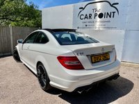 USED 2012 12 MERCEDES-BENZ C CLASS 6.2 C63 AMG EDITION 125 2d AUTO 457 BHP 