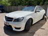 USED 2012 12 MERCEDES-BENZ C CLASS 6.2 C63 AMG EDITION 125 2d AUTO 457 BHP 