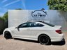 USED 2012 12 MERCEDES-BENZ C CLASS 6.2 C63 AMG EDITION 125 2d AUTO 457 BHP 