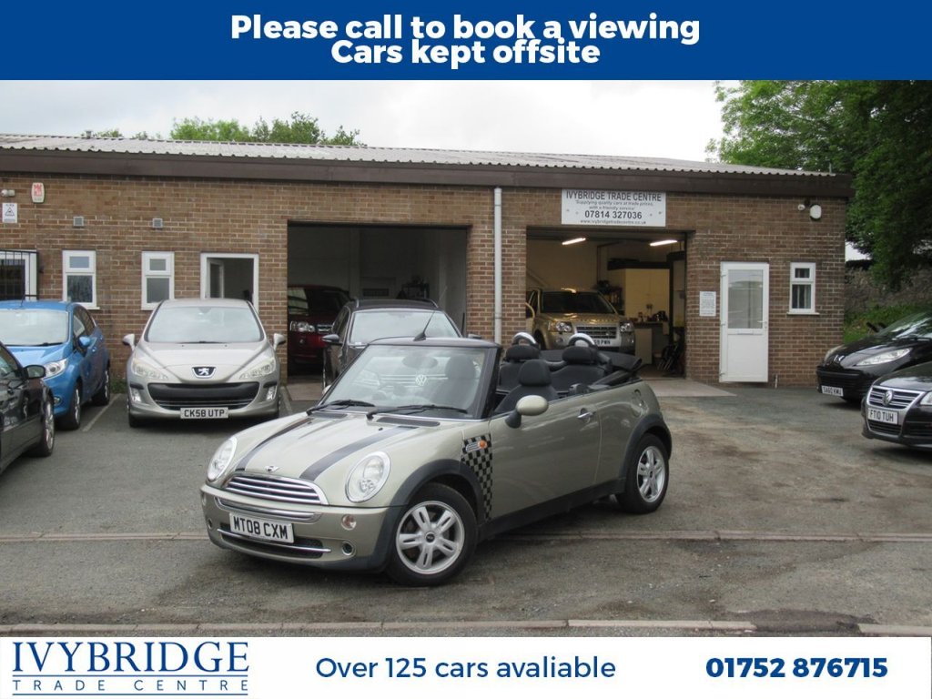 View our MINI CONVERTIBLE