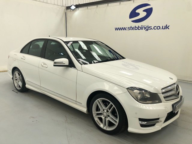 2013 63 MERCEDES-BENZ C-CLASS 2.1 C250 CDI BLUEEFFICIENCY AMG SPORT 4d 202 BHP VAT QUALIFYING