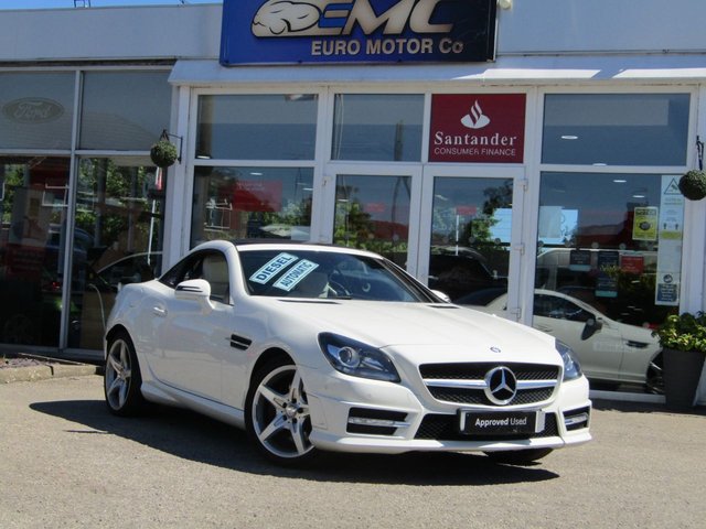 2013 13 Mercedes-Benz Slk 2.1 SLK250 CDI BLUEEFFICIENCY AMG SPORT 2d 204 BHP