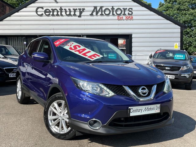 2014 14 Nissan Qashqai 1.5 DCi Acenta PREMIUM (Smart Vision) 5dr - GLASS ROOF