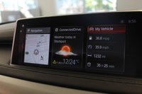 USED 2018 68 BMW X6 3.0 XDRIVE30D M SPORT 4d AUTO 255 BHP FINISHED IN STUNNING METALLIC GREY WITH ELECTRICALLY ADJUSTABLE FULL BLACK LEATHER HEATED SEATS WITH MEMORY PACK PLUS LUMBAR SUPPORT + 1 OWNER FROM NEW WITH A FULLY DOCUMENTED BMW MAIN DEALER SERVICE HISTORY AND THE BALANCE OF BMW'S MANUFACTURERS WARRANTY UNTIL OCTOBER 2021 + PROFESSIONAL SATELLITE NAVIGATION AND MEDIA + DRIVING ASSISTANT + DAB DIGITAL RADIO + BLUETOOTH MEDIA + HARMON KARDON SURROUND SOUND SYSTEM + HEATED FRONT AND REAR SEATS + HEAD UP DISPLAY + VOICE COMMAND + 360 VIEW CAMERA