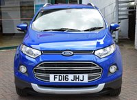 USED 2016 16 FORD ECOSPORT 1.5TDCi TITANIUM 5 DOOR 95 BHP 36 Months Nationwide Warranty