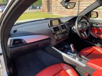 USED 2015 65 BMW 2 SERIES 2.0 220I M SPORT 2d 181 BHP RED LEATHER+ SAT NAV+ PRISTINE