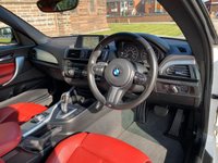 USED 2015 65 BMW 2 SERIES 2.0 220I M SPORT 2d 181 BHP RED LEATHER+ SAT NAV+ PRISTINE