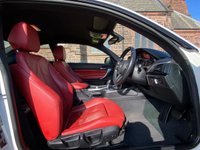 USED 2015 65 BMW 2 SERIES 2.0 220I M SPORT 2d 181 BHP RED LEATHER+ SAT NAV+ PRISTINE