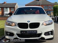 USED 2015 65 BMW 2 SERIES 2.0 220I M SPORT 2d 181 BHP RED LEATHER+ SAT NAV+ PRISTINE