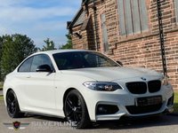 USED 2015 65 BMW 2 SERIES 2.0 220I M SPORT 2d 181 BHP RED LEATHER+ SAT NAV+ PRISTINE