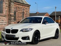 USED 2015 65 BMW 2 SERIES 2.0 220I M SPORT 2d 181 BHP RED LEATHER+ SAT NAV+ PRISTINE