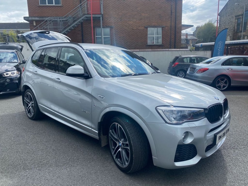 USED 2016 08 BMW X3 2.0 XDRIVE20D M SPORT 5d 188 BHP ELECTRIC TOWBAR!
