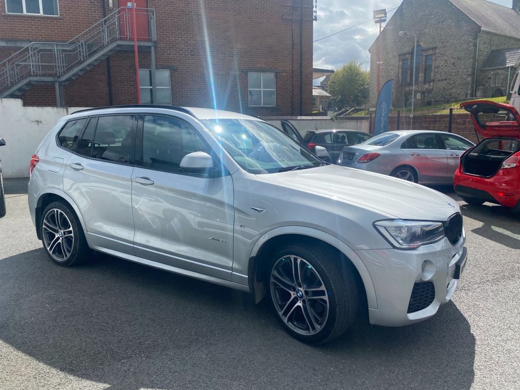 USED 2016 08 BMW X3 2.0 XDRIVE20D M SPORT 5d 188 BHP ELECTRIC TOWBAR!