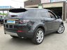 USED 2016 66 LAND ROVER DISCOVERY SPORT 2.0 TD4 HSE LUXURY 5d 180 BHP Finished in STORM (CARPATHIAN) GREY MET with contrasting EBONY CLIMATE LEATHER SEATS. This Discovery Sport is practical, incredible off road and a comfy SUV that has 7 Seats that will swallow your family and luggage. FEATURES include 20" ALLOYS, Panoramic Glass Roof, Electric Rear Boot, Climate Leather Seats, heated rear Seats, Sat Nav, ALLOYS, Heated Steering Wheel, Reversing Camera, Park sensors Auto Parking and much more. Dealer serviced at 25830 miles and on arrival at 59379 miles by EMC.
