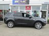 USED 2016 66 LAND ROVER DISCOVERY SPORT 2.0 TD4 HSE LUXURY 5d 180 BHP Finished in STORM (CARPATHIAN) GREY MET with contrasting EBONY CLIMATE LEATHER SEATS. This Discovery Sport is practical, incredible off road and a comfy SUV that has 7 Seats that will swallow your family and luggage. FEATURES include 20" ALLOYS, Panoramic Glass Roof, Electric Rear Boot, Climate Leather Seats, heated rear Seats, Sat Nav, ALLOYS, Heated Steering Wheel, Reversing Camera, Park sensors Auto Parking and much more. Dealer serviced at 25830 miles and on arrival at 59379 miles by EMC.