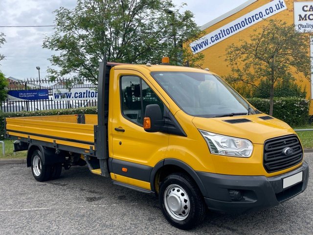 2015 65 Ford Transit 350 TDCi 125 EF L4 DROPSIDE [ HD ] DRW TWIN WHEELS