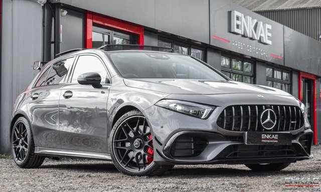 2021 21 Mercedes-Benz A45 2.0 AMG A45 S PLUS 4MATICPLUS 5d 416 BHP VAT QUALIFYING