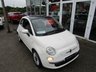USED 2012 62 FIAT 500 1.2 LOUNGE 3d 69 BHP Finished in BOSSA NOVA White with contrasting grey trim. This updated small retro-style car is ideal for the first time driver and small family. Features include Panoramic Roof, Alloy wheels, Front Fogs, Air Con, &pound;30 Road Tax, 2 Keys, and Blue Tooth to name just a few. Dealer seviced at 5886 miles, 15161 miles, 26416 miles, 41792 miles, 49170 miles, 57783 miles and at 60700 miles on arrival. MOT due 23/6/2022.
