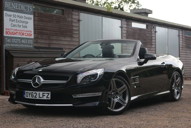 2012 62 Mercedes-Benz Sl 5.5 SL63 AMG 2d 537 BHP
