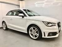 USED 2012 12 AUDI A1 1.4 TFSI S LINE 3d 122 BHP Over &pound;4000 Extras - Sat Nav