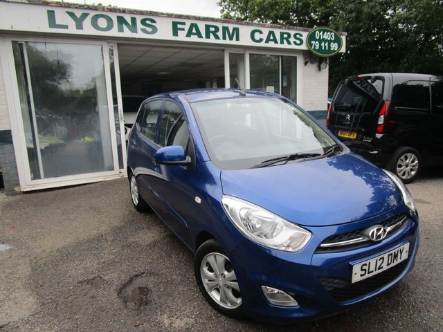 2012 12 Hyundai I10 1.2 ACTIVE 5d 85 BHP
