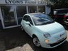 USED 2014 64 FIAT 500C 1.2 CONVERTIBLE LOUNGE 3d 69 BHP *Optional extra Automatic Climate Control + Rear Parking Sensors* Excellent Service History + Just Serviced, One Previous Owner, MOT until March 2022, Great fuel economy! Only &pound;30 Road Tax!