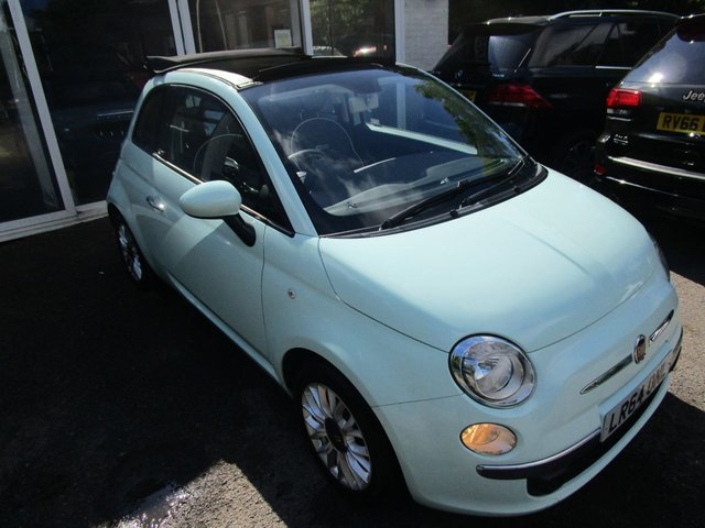 2014 64 Fiat 500c 1.2 CONVERTIBLE LOUNGE 3d 69 BHP