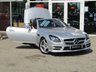 USED 2016 16 MERCEDES-BENZ SLK 2.1 SLK 250 D AMG SPORT 2d 201 BHP Finished in DIAMOND SILVER with BLACK SPORTS LEATHER TRIM. This SLK is a low mileage luxury two-seater roadster. This great looking head turner is stylish and offers impressive refinement thanks to its folding hard-top, along with affordable and economical running costs. Features include Sat Nav, Full Leather, DAB radio, B/Tooth, Cruise Control, B/Tooth and much more. Mercedes Dealer serviced at 7621 miles, 14739 miles and recently at 15499 miles. MOT Due 14/3/2022.