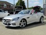USED 2016 16 MERCEDES-BENZ SLK 2.1 SLK 250 D AMG SPORT 2d 201 BHP Finished in DIAMOND SILVER with BLACK SPORTS LEATHER TRIM. This SLK is a low mileage luxury two-seater roadster. This great looking head turner is stylish and offers impressive refinement thanks to its folding hard-top, along with affordable and economical running costs. Features include Sat Nav, Full Leather, DAB radio, B/Tooth, Cruise Control, B/Tooth and much more. Mercedes Dealer serviced at 7621 miles, 14739 miles and recently at 15499 miles. MOT Due 14/3/2022.