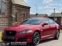 USED 2015 15 JAGUAR XF 2.2 D R-SPORT BLACK 4d 200 BHP CAMERA | LEATHER | 20" ALLOYS