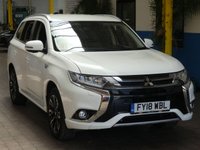 USED 2018 18 MITSUBISHI OUTLANDER 2.0 PHEV 4H 5d 200 BHP SAT NAV LEATHER HEATED SEATS