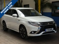 USED 2018 18 MITSUBISHI OUTLANDER 2.0 PHEV 4H 5d 200 BHP SAT NAV LEATHER HEATED SEATS