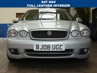 USED 2008 08 JAGUAR X-TYPE 2.2 SOVEREIGN 4d 152 BHP SAT NAV LEATHER HEATED SEATS. Just been fully serviced and inspected.