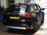 USED 2017 67 MITSUBISHI OUTLANDER 2.0 PHEV JURO 5d 200 BHP SAT NAV PART LEATHER INTERIOR VAT Q